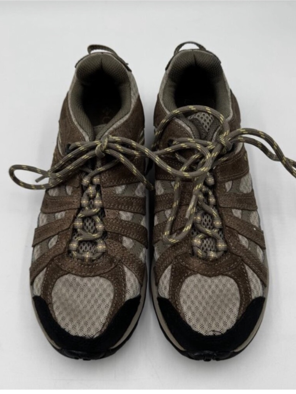 Columbia Women's Size 9.5 Hiking Shoes Brown Techlite Trail Outdoor Lace Up